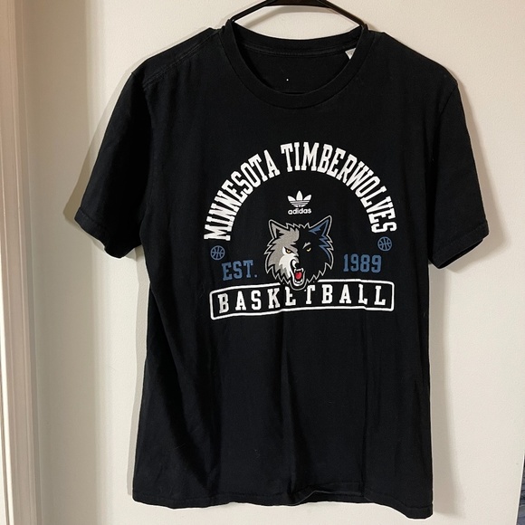 Adidas Minnesota Timberwolves Basketball Tee - Picture 1 of 2